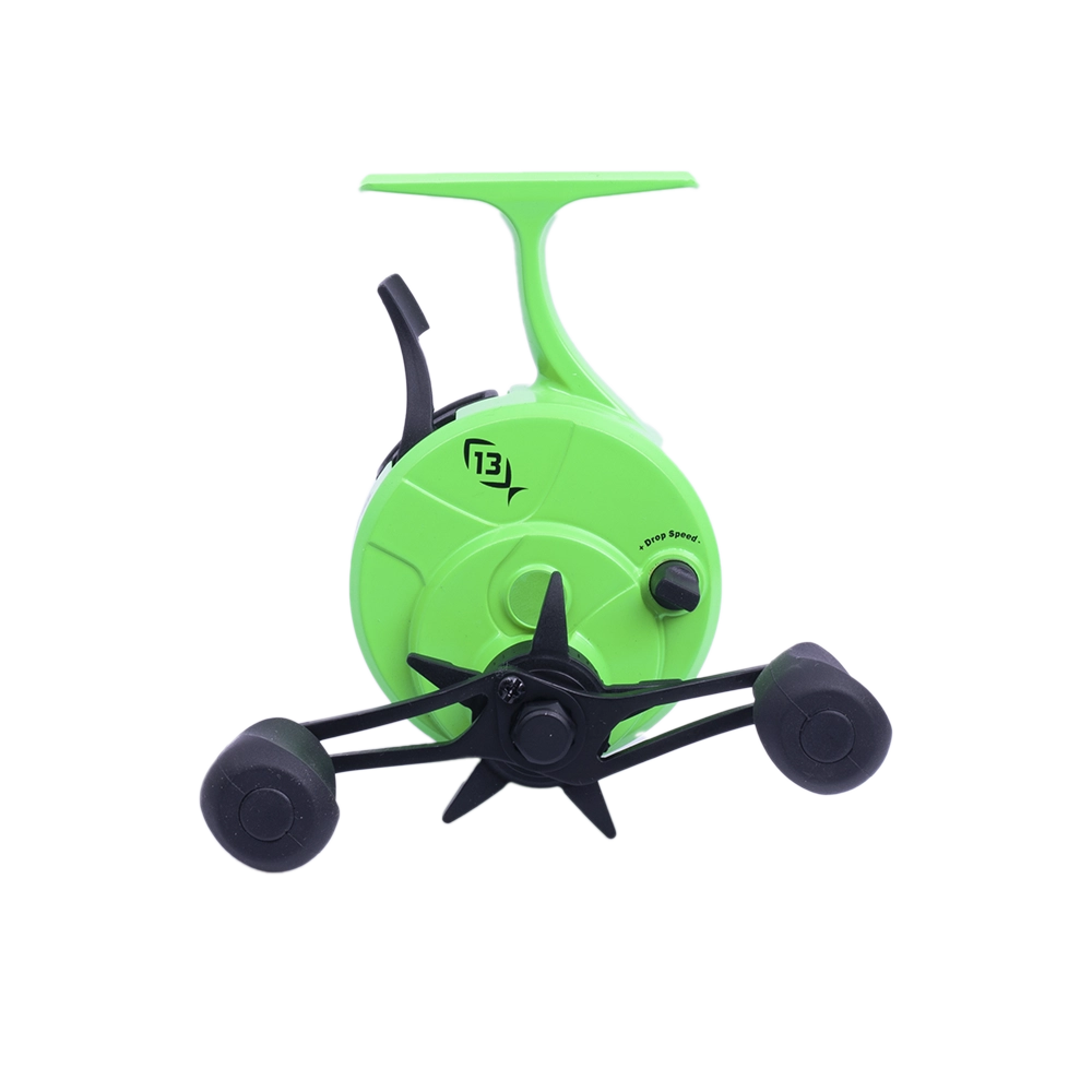 Катушка 13 FISHING FreeFall Ghost Radioactive Pickle - Left Hand (Green). Фото №3