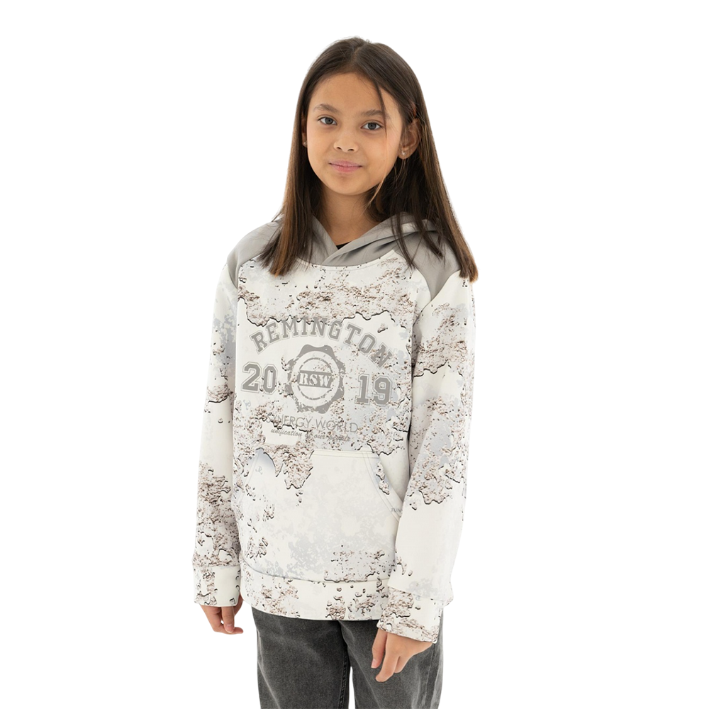 Худи Remington Family Unisex Women and Children White р. 146. Фото №1