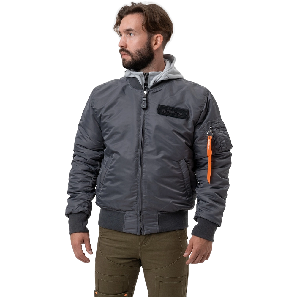 Куртка Бомбер Remington Wenham Gray, р. 3XL. Фото №4