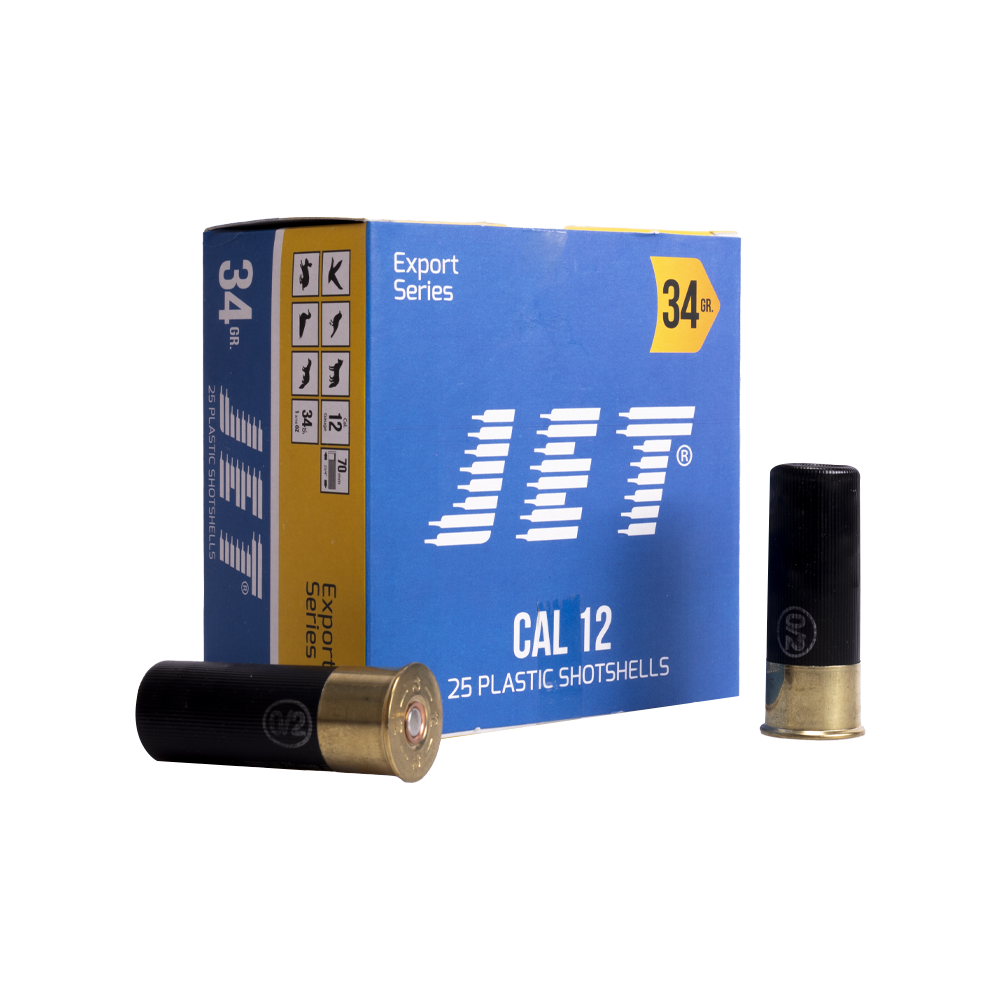 Патрон JET 12/70 № 02(00) 34гр (в пачке 25шт/короб.250шт). Фото №2