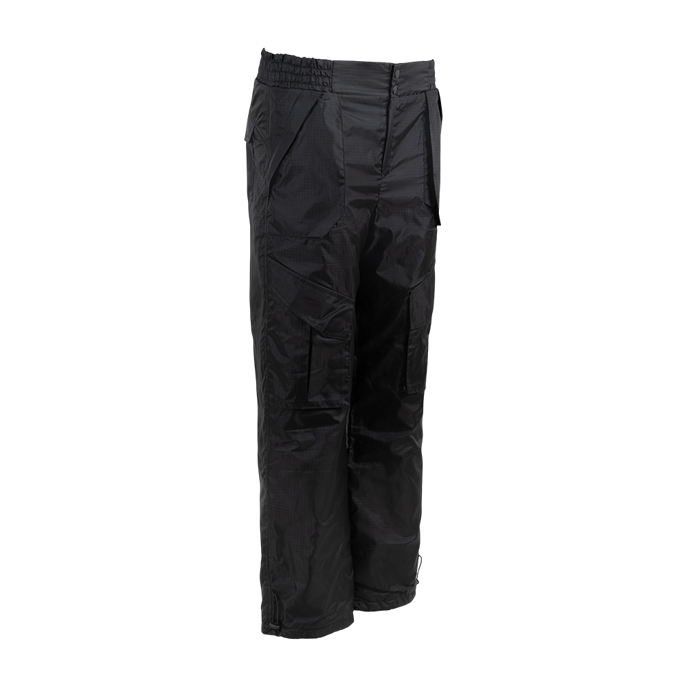 Брюки утеплённые (чёрный). Фото №1