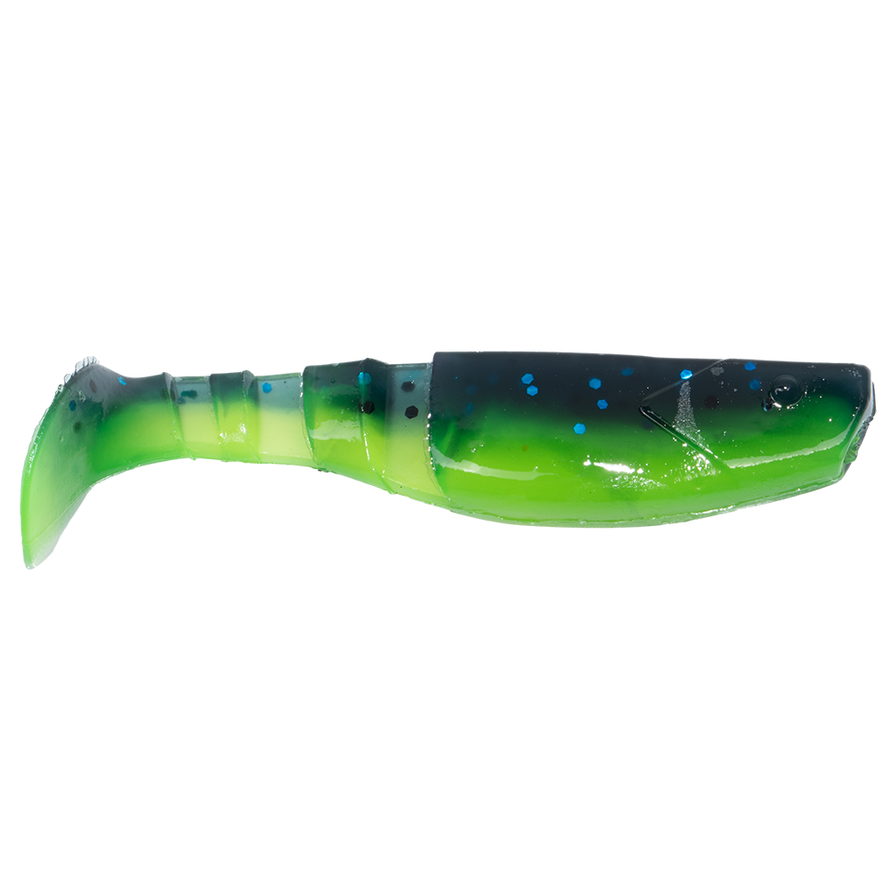 Виброхвост MADFISH Active Predator 70мм, 3,9гр, съедобная (5 шт. уп.) цвет (008). Фото №1