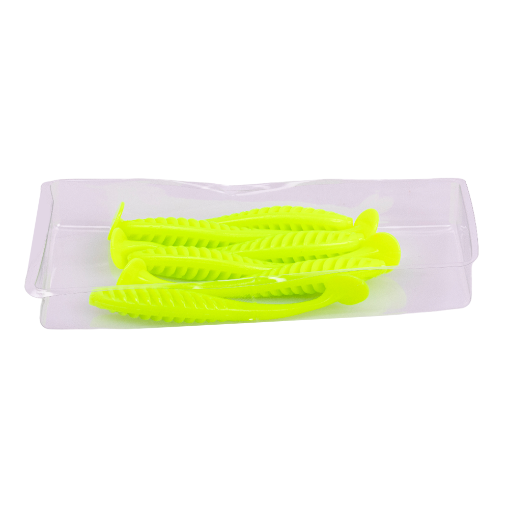 Силиконовая приманка FORMAT PIONEER 74mm, цвет F19, (6шт). Фото №4