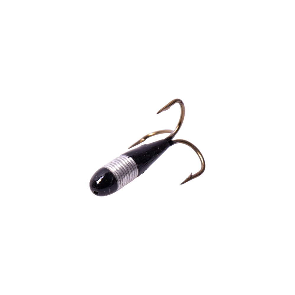 Мормышка Чёрт в рубашке 13мм (мельхиор), 10 шт/упак. Фото №1