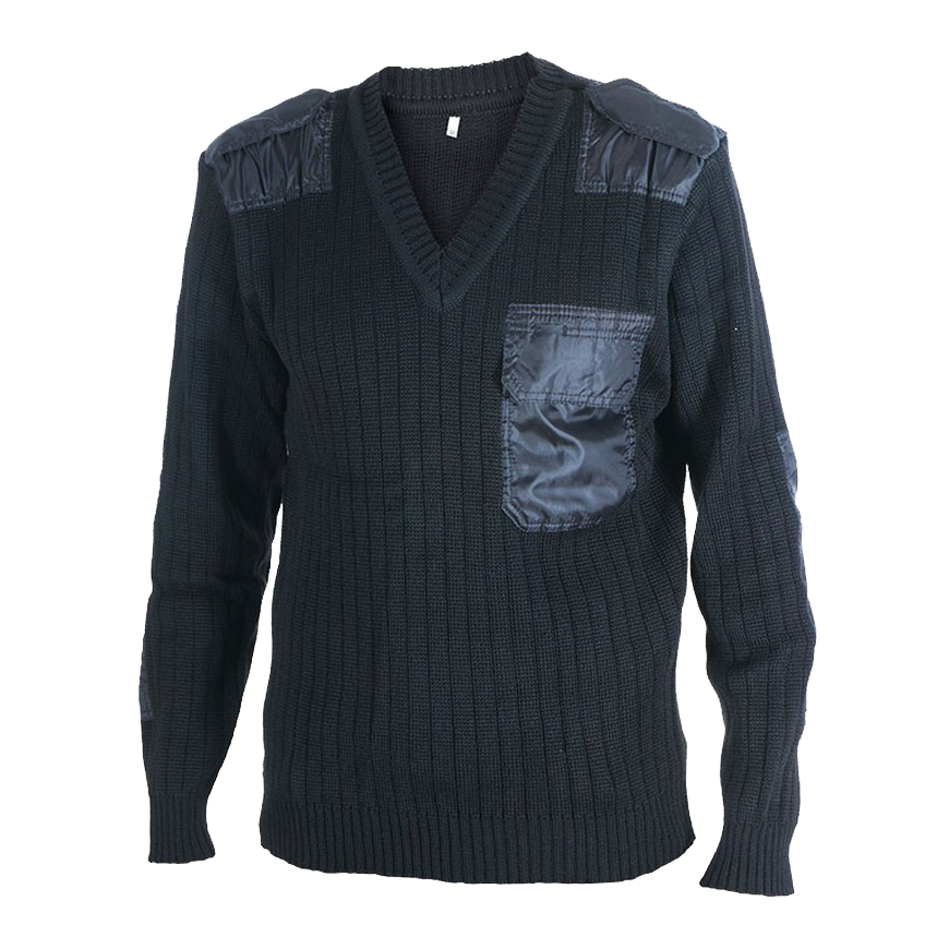 Пуловер черный, р. 48_(ХСН). Фото №2