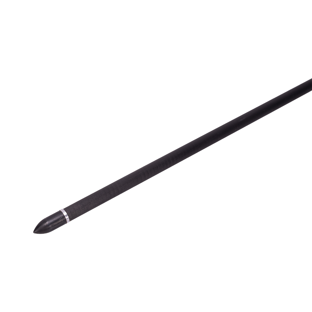 Стрела для лука Bowmaster - Patriot 500, карбон, 19/64, оперение  5'' Feather Рarabolic. Фото №3
