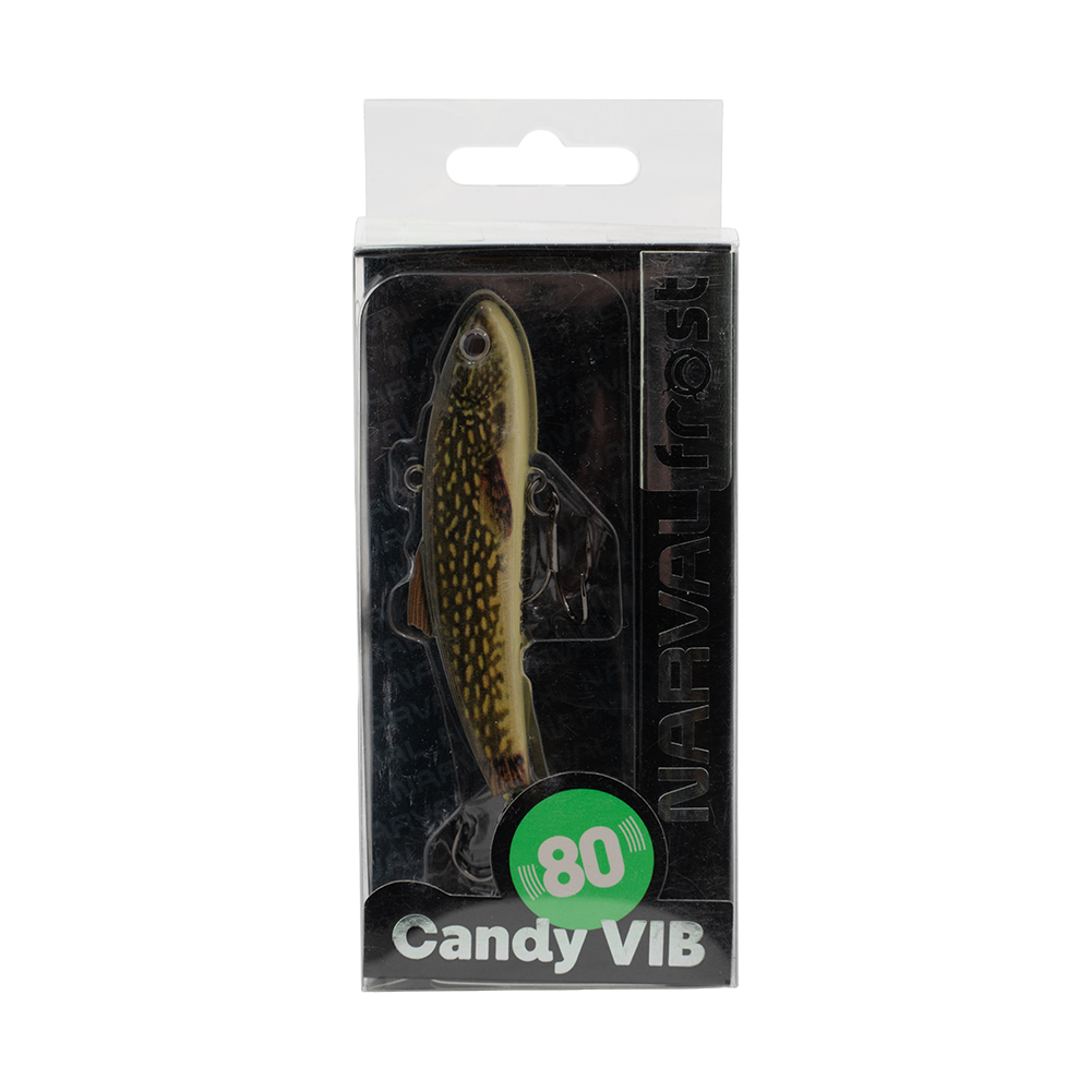 Воблер-раттлин Narval Frost Candy Vib 80мм, 21гр, цвет (#029-NS Pike). Фото №1