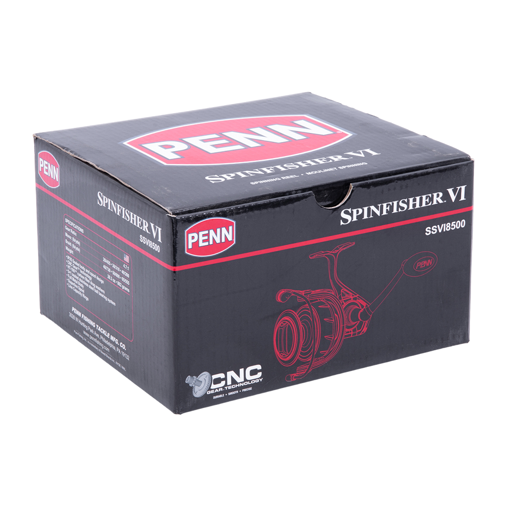 Катушка безынерционная PENN SSVI8500 SPINFISHER VI 8500 SPIN REEL BX. Фото №6