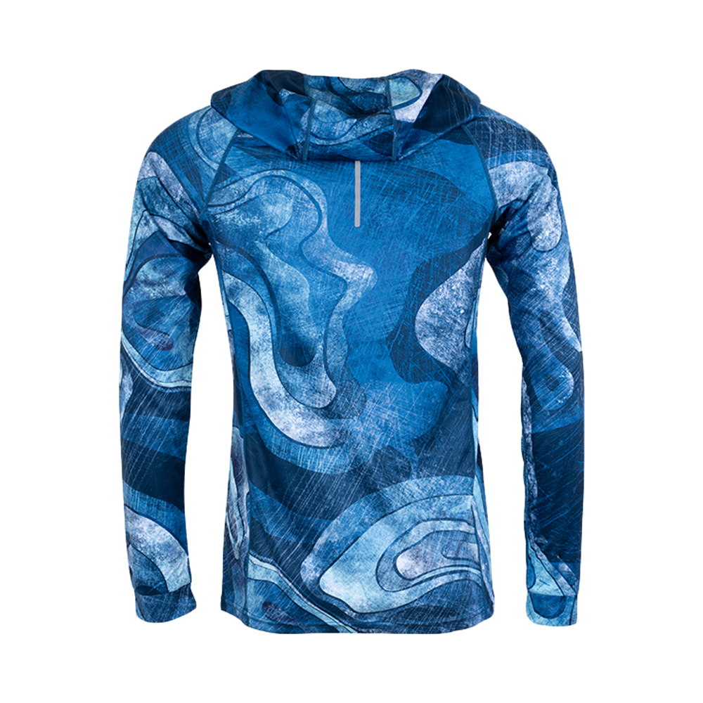 Лонгслив с капюшоном GRAYLING "Sargan" (Рифы) р. M. Фото №5