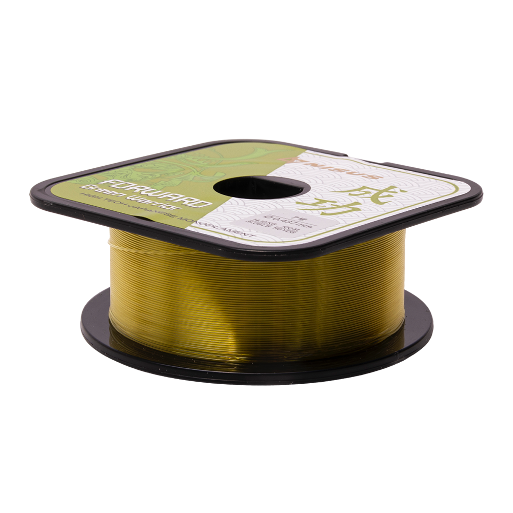 Леска Nisus Forward Green Warrior 0,437mm/100m Nylon (N-FGW-0437-100) . Фото №2