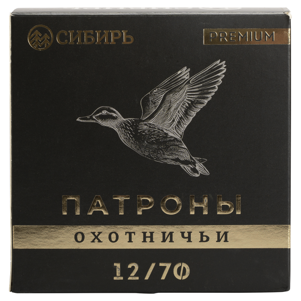 Патрон СИБИРЬ PREMIUM 12/70 охотничий дробовой 32г №4 (бесконтейнерный) (CX-2000) (пачка 25 шт) (в коробке 250шт). Фото №5