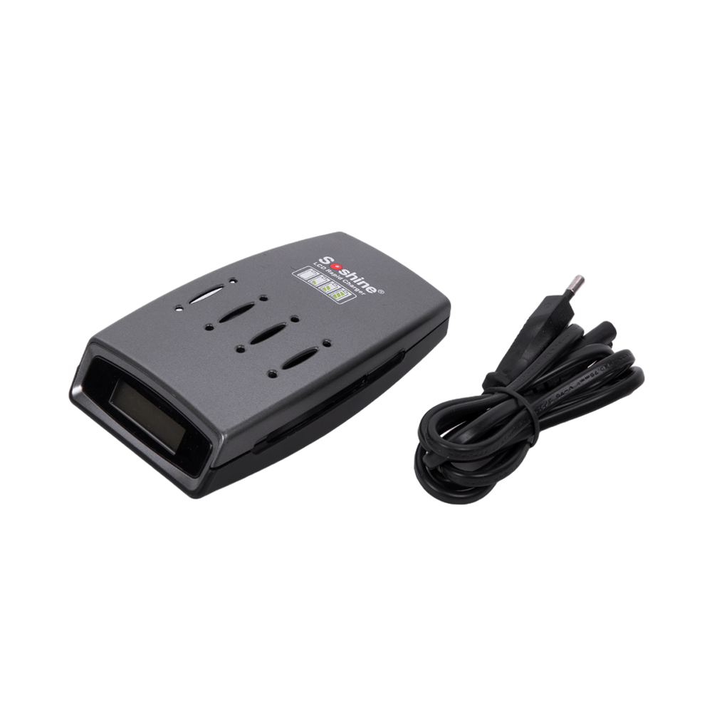 Зарядное устройство Soshine SC-C3 (для 4xNi-Mh, с LCD-экраном). Фото №1 Зарядное устройство Soshine SC-C3 (для 4xNi-Mh, с LCD-экраном). Фото №1