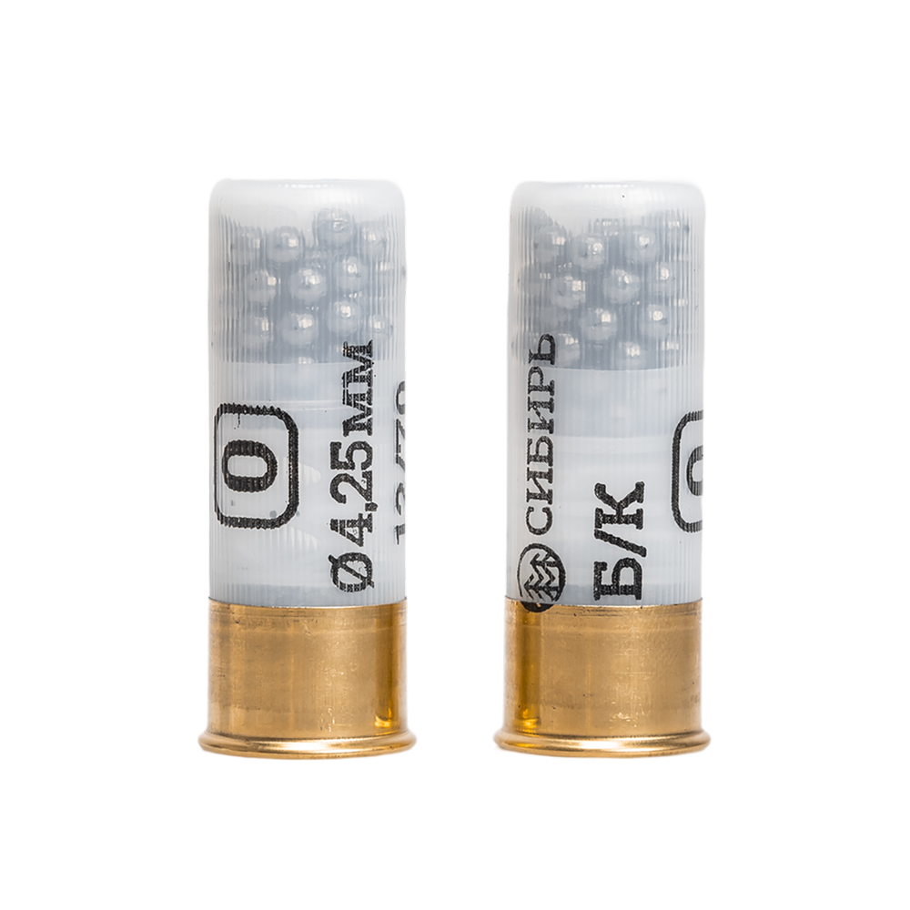 Патрон СИБИРЬ PREMIUM 12/70 охотничий дробовой 34г №0 (бесконтейнерный) (пачка 25 шт) (в коробке 250шт). Фото №3