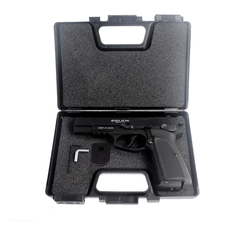 Пистолет пневматический EKOL ES P66 Black, (металл) калибр 4,5 мм, 3 Дж. Фото №4