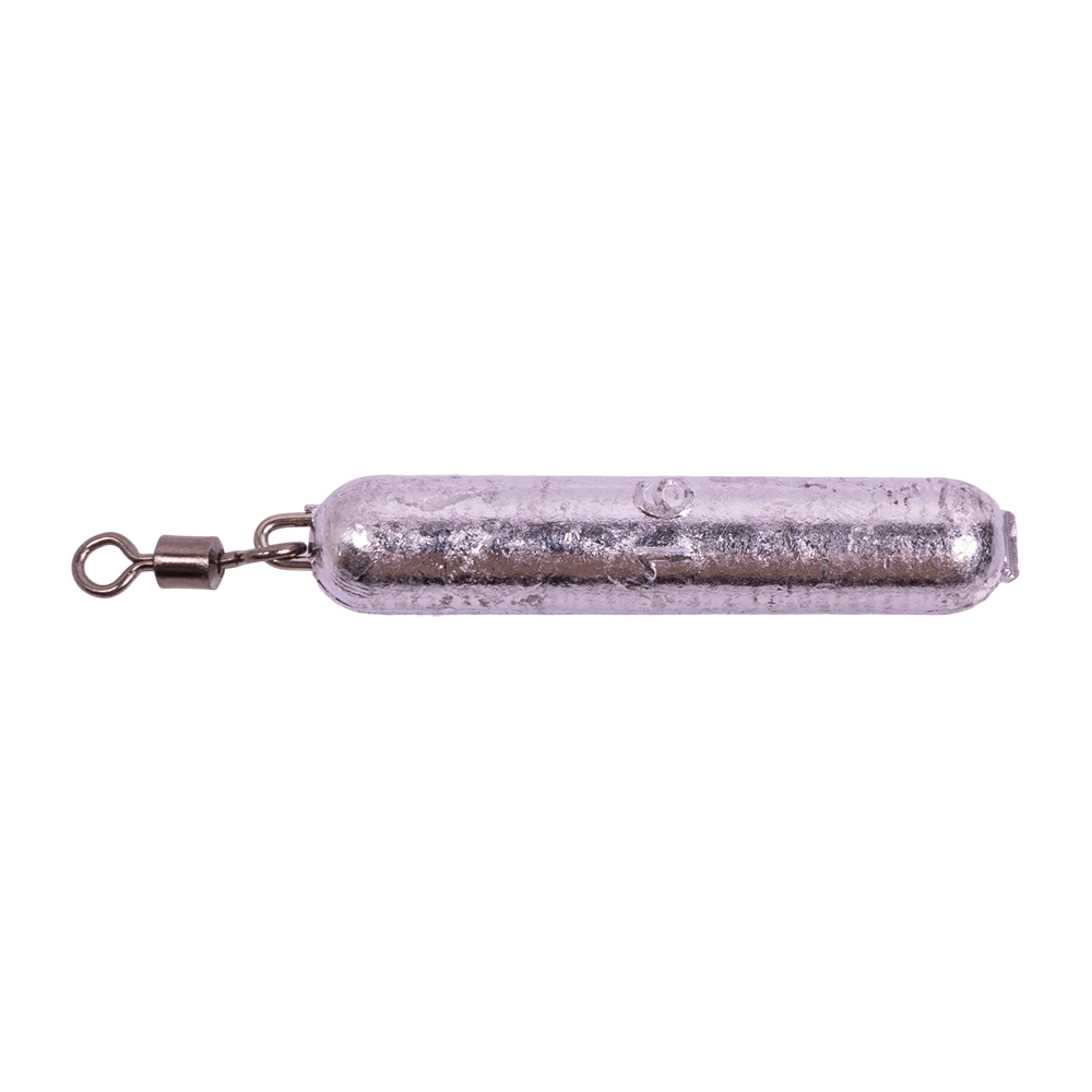 Груз "Карандаш" с ушком и вертлюгом 16гр.. Фото №1