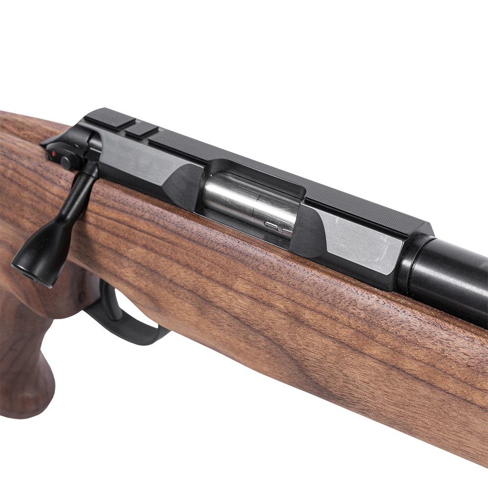 Карабин охотничий модели МЕ16 калибра .22WMR орех (Люкс). Фото №7