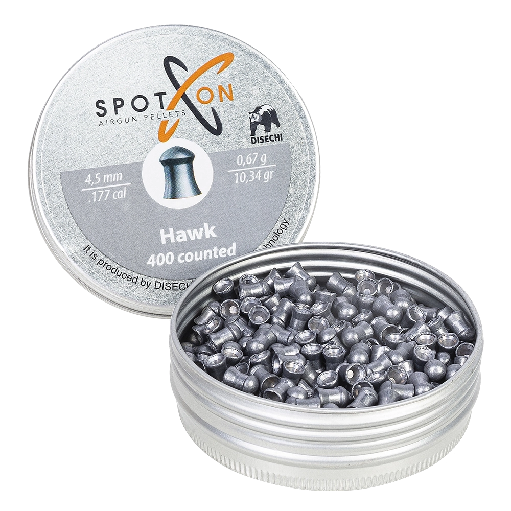 Пуля пневматическая SPOTON Hawk 4,5 мм, 0,67 гр. (400 шт). Фото №3 Пуля пневматическая SPOTON Hawk 4,5 мм, 0,67 гр. (400 шт). Фото №3