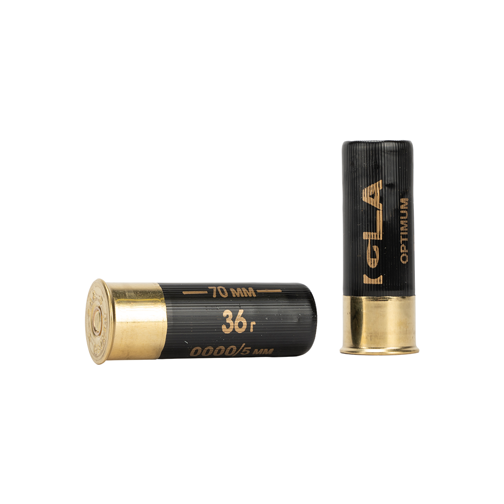 Патрон "Игла-Оптимум" 12/70 № 0000 36 гр. (пачка 25шт, короб.,250). Фото №2