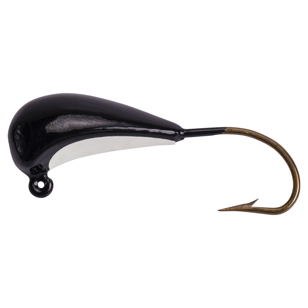 Мормышка свинцовая ЖОР Фунтик джиг, 30мм, 15гр, цвет (Ц №2) черный. Фото №1