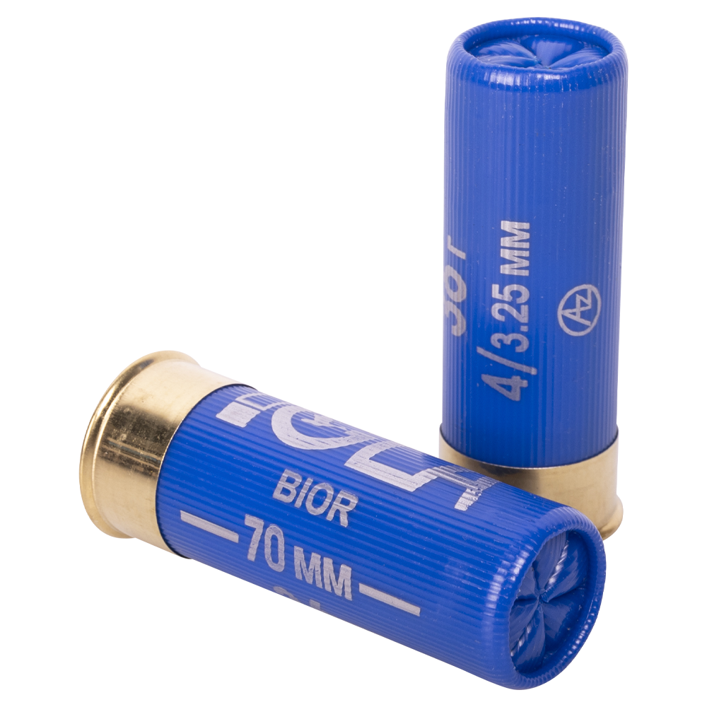 Патрон "IGLA-BIOR" 12/70 №4 36г (пачка 25шт, короб., 250. Фото №2