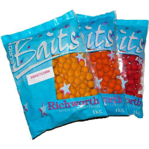 Бойлы Euroboilies Банан 14mm 1kg Banana Ester . Фото №1