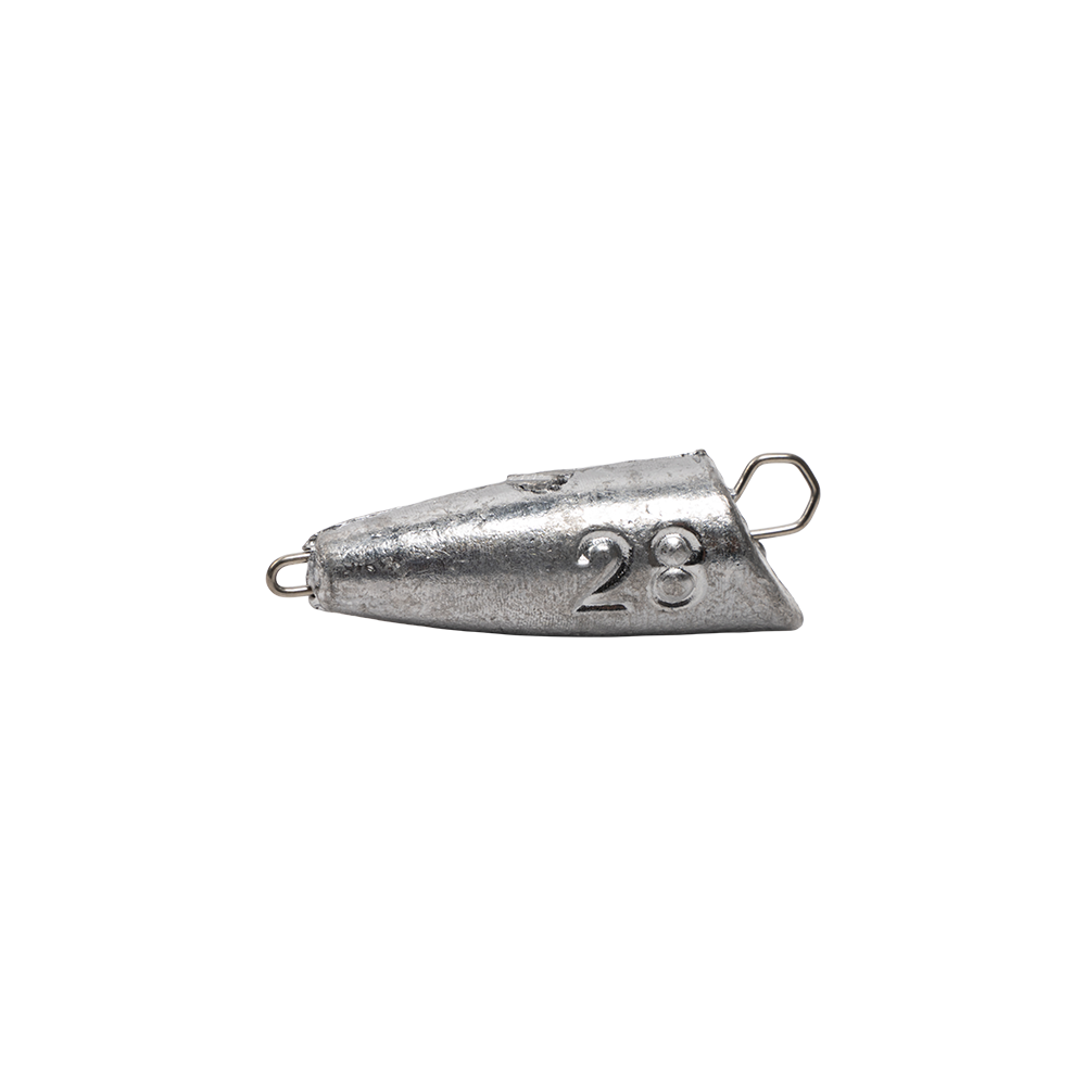 Груз "Пуля" разборная ухо -0,8мм, 28гр.. Фото №1