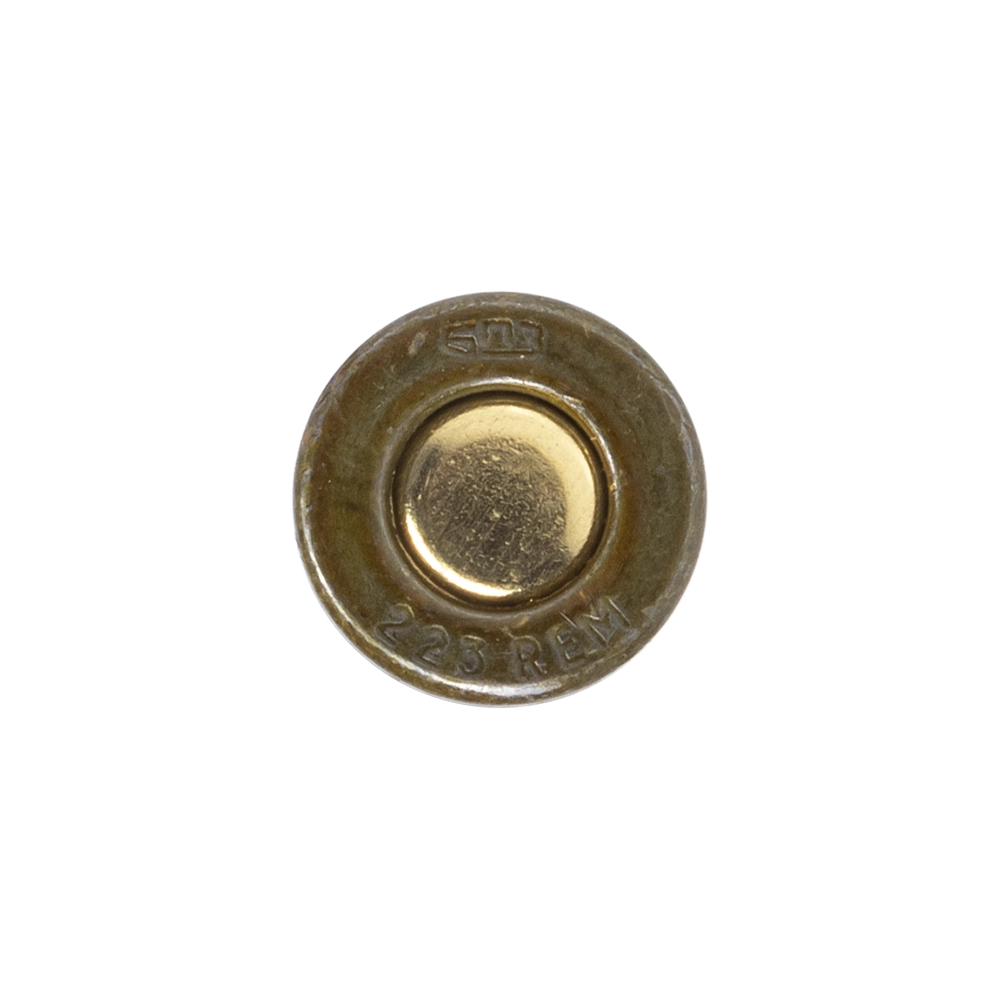 Патрон нарезной БПЗ "Military" калибр 5,56х45 FMJ 3,56гр лакированная гильза (цинк 760шт). Фото №4