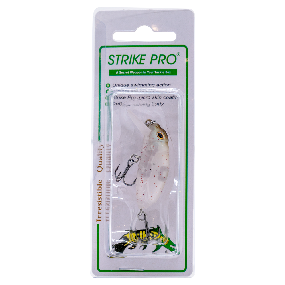 Воблер Strike Pro Beetle Buster 40, 40мм, 5,7гр, заглубление 0,2м.-0,7м., цвет (EG-174F#124SG). Фото №3 Воблер Strike Pro Beetle Buster 40, 40мм, 5,7гр, заглубление 0,2м.-0,7м., цвет (EG-174F#124SG). Фото №3