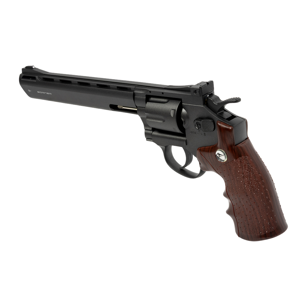 Револьвер пневматический BORNER Super Sport 703, калибр 4,5 мм (с картриджи 6 шт.). Фото №3 Револьвер пневматический BORNER Super Sport 703, калибр 4,5 мм (с картриджи 6 шт.). Фото №3