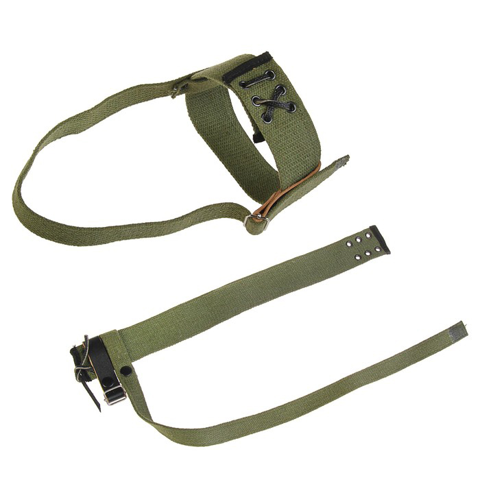 Крепления для лыж с ремнями 45 мм. брезент. Фото №2 Крепления для лыж с ремнями 45 мм. брезент. Фото №2