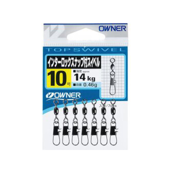 Вертлюжок Owner Crane Swivel с застежкой Interlock Snap №14. Фото №1