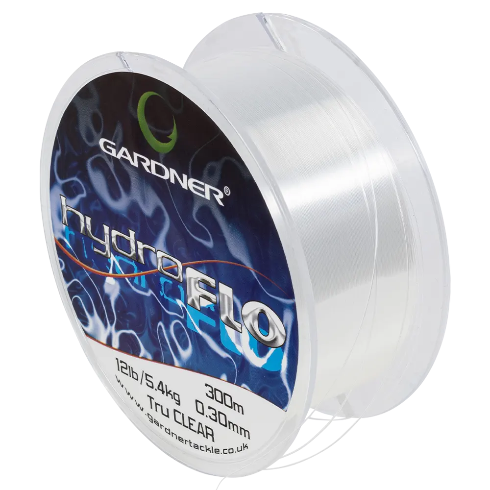 Леска "GARDNER" HYDRO-FLO 12lb 0,30mm 300m CLEAR. Фото №2
