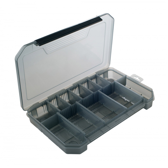 Коробочка для приманок КДП-4 (340*215*50мм) (Три кита) дымка. Фото №2 Коробочка для приманок КДП-4 (340*215*50мм) (Три кита) дымка. Фото №2