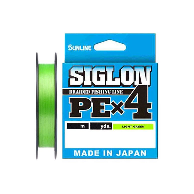 Шнур Sunline SIGLON PE×4 150M(Light Green) #0.6/10LB. Фото №1 Шнур Sunline SIGLON PE×4 150M(Light Green) #0.6/10LB. Фото №1