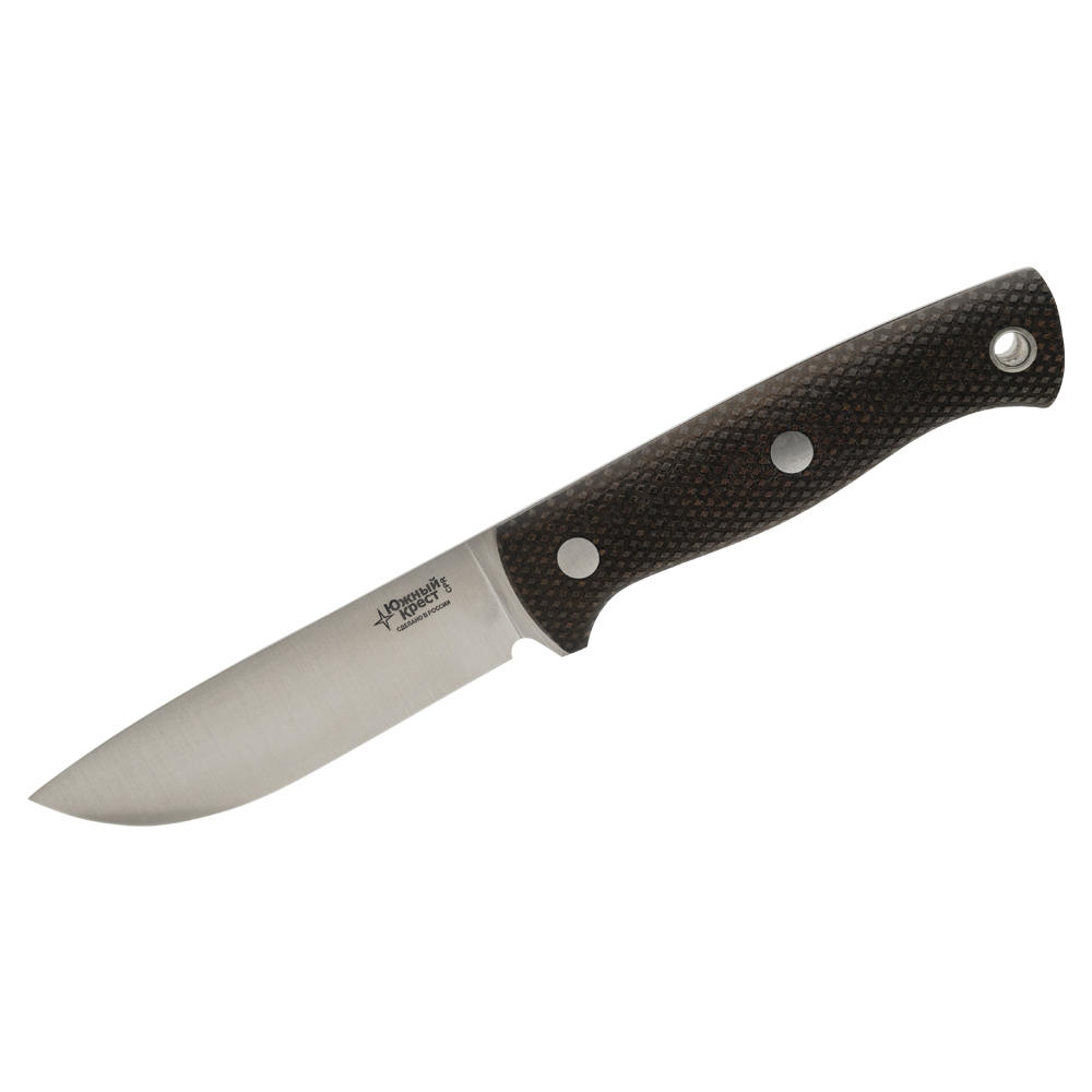 Нож Южный крест Caribou L, клинок CPR, рукоять микарта. Фото №1