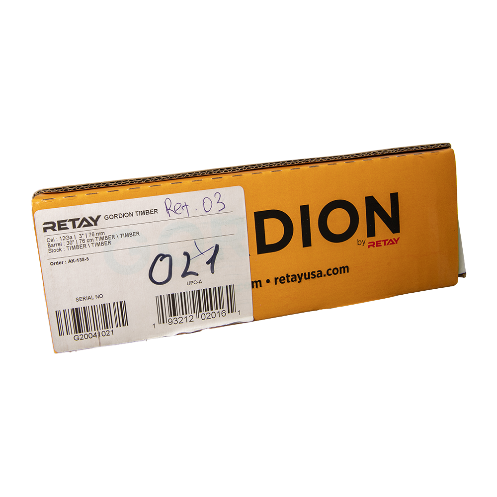 Ружье RETAY Gordion Camo Timber, 12/76 (инерционное, пластик), L=760. Фото №1 Ружье RETAY Gordion Camo Timber, 12/76 (инерционное, пластик), L=760. Фото №1