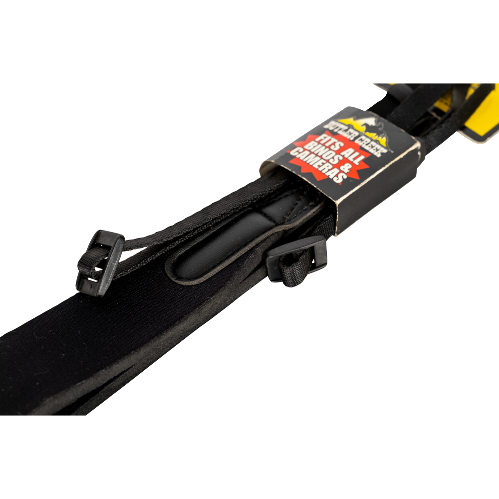 Ремень погонный "ButLer Creek"д/бинокля универс.,вертик.рег.,x-обр подвеска, чёрный. Фото №3