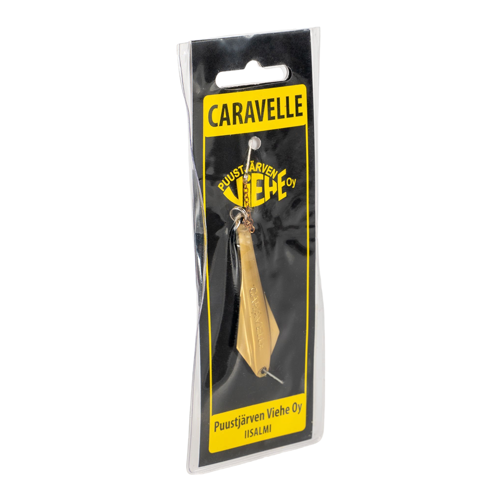 Блесна Puustjarven Caravelle 60мм, 8гр, цвет (Hop/Mes) цепочка-крючок. Фото №2