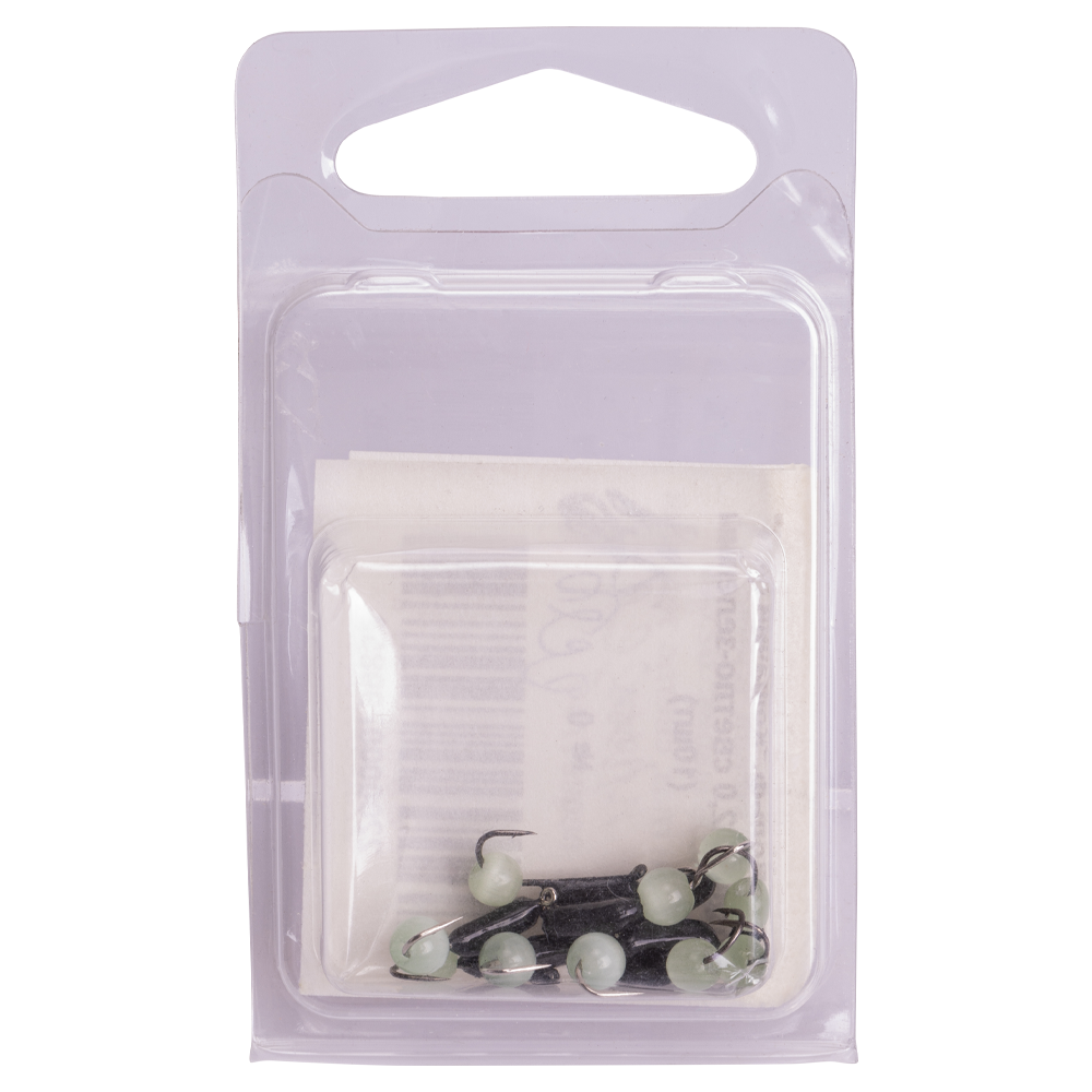 Мормышка вольфрамовая Trye Weight черная "Кошачий глаз" d2,0мм подвес, светло-зеленый (10шт). Фото №2 Мормышка вольфрамовая Trye Weight черная "Кошачий глаз" d2,0мм подвес, светло-зеленый (10шт). Фото №2