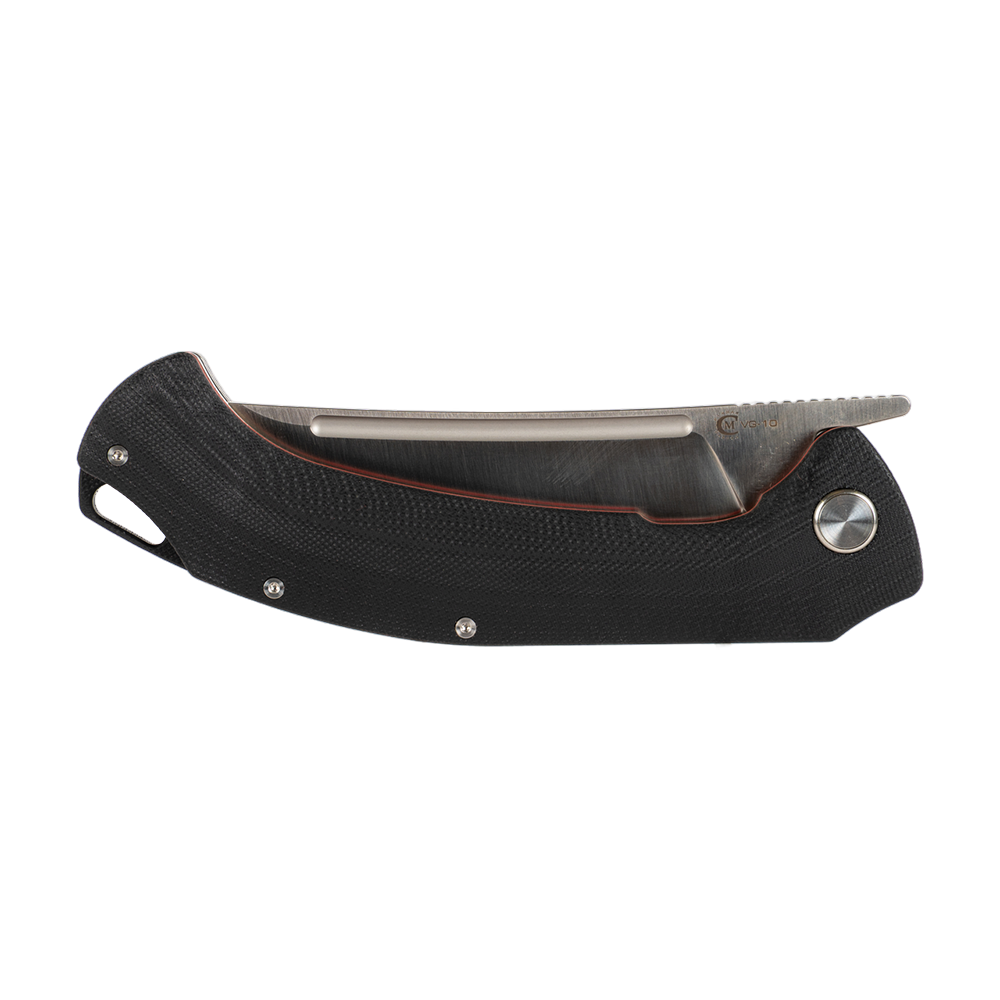 Нож складной МС "Узбекский" сталь VG-10, рукоять G10 (черная). Фото №10 Нож складной МС "Узбекский" сталь VG-10, рукоять G10 (черная). Фото №10