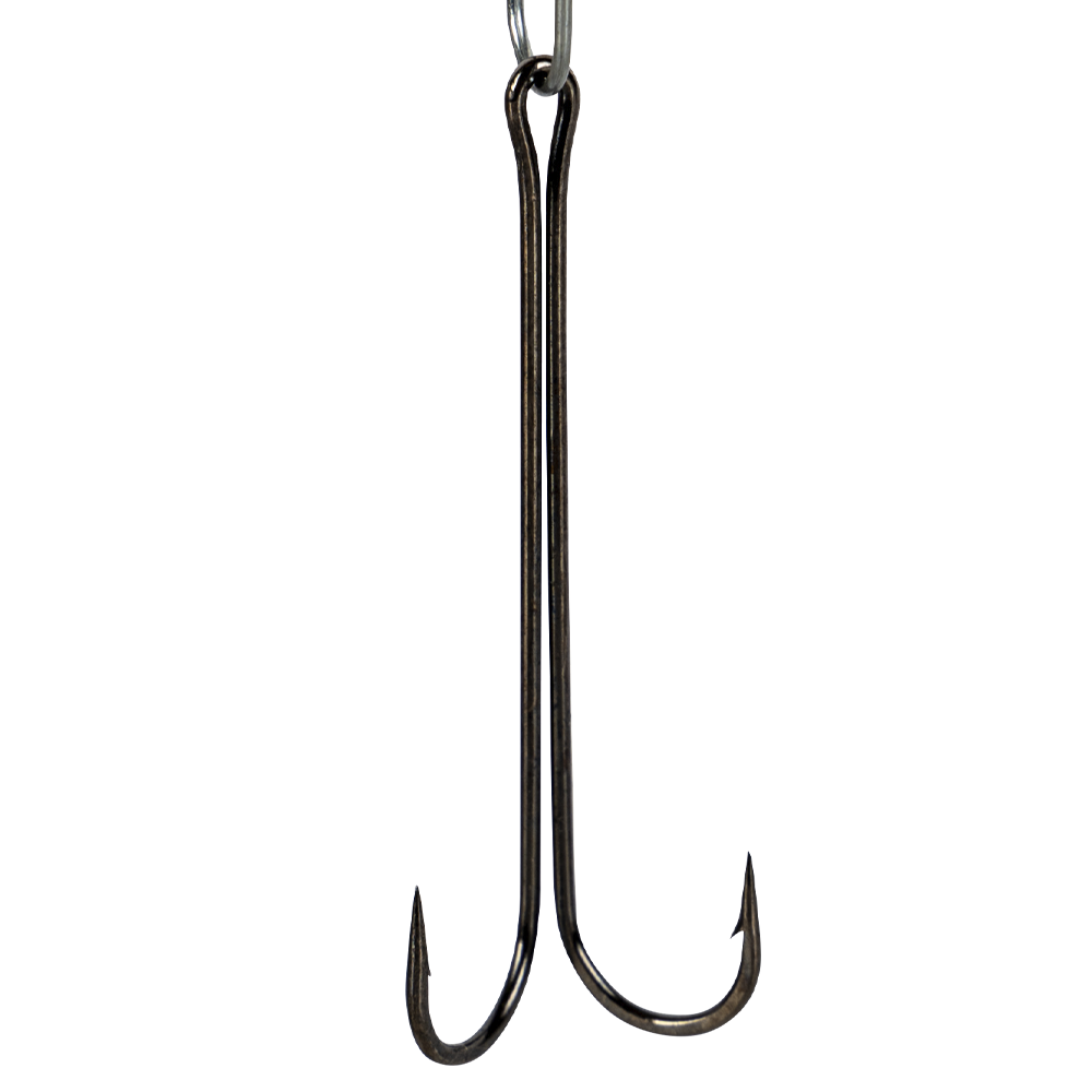 Крючок двойник с длинным цевьем S2004 №02 (1шт). Фото №1 Крючок двойник с длинным цевьем S2004 №02 (1шт). Фото №1