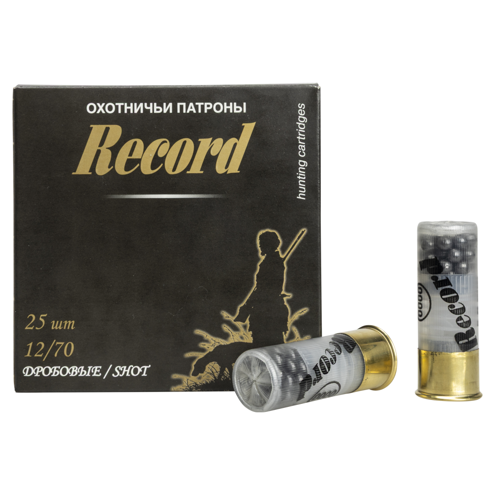 Патрон "Рекорд " п/к 12/70 №0000 32 гр. NEW (пачка 25 шт, короб., 250). Фото №1 Патрон "Рекорд " п/к 12/70 №0000 32 гр. NEW (пачка 25 шт, короб., 250). Фото №1