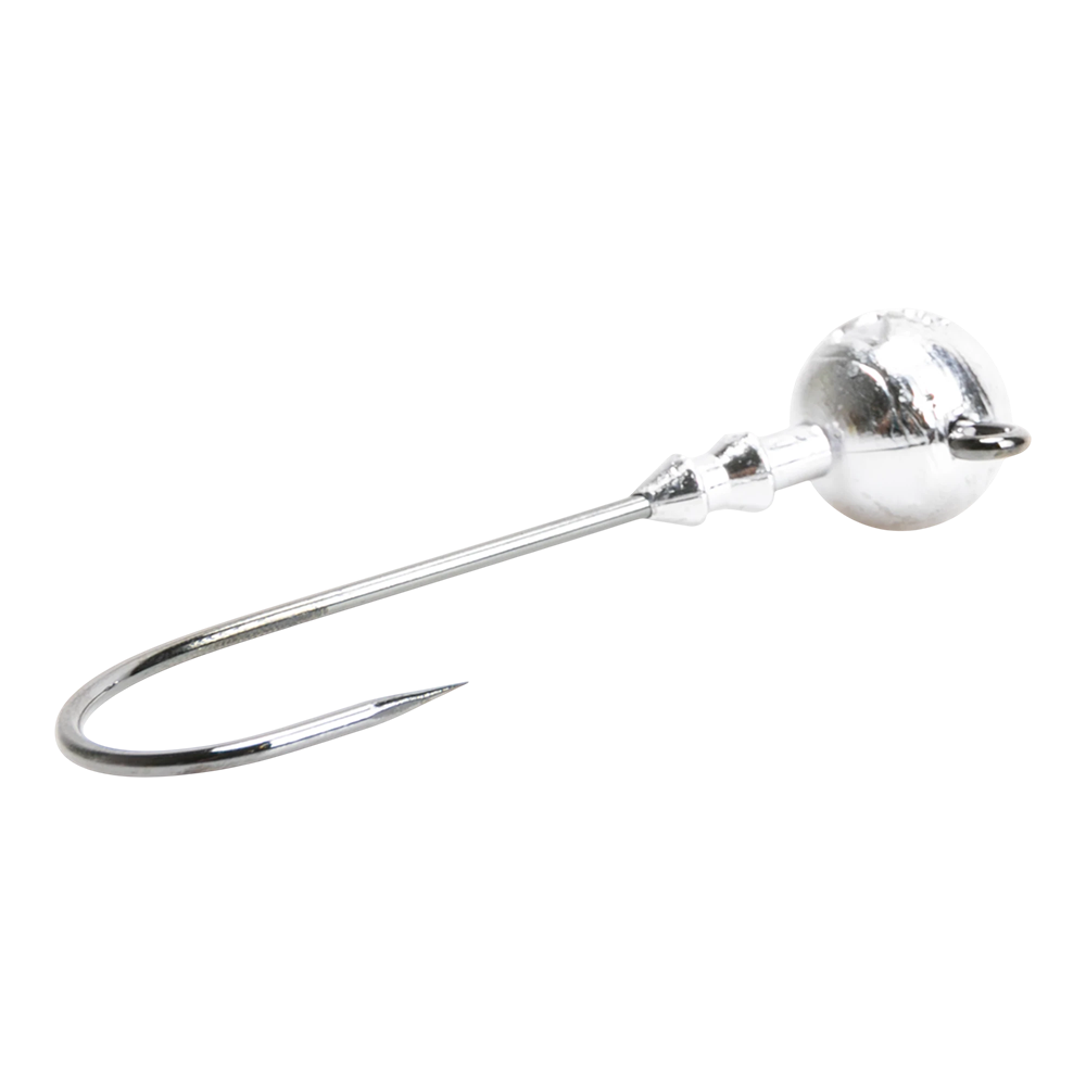 Джиг Головка Корея ковка Крюк 10/0 черный никель 34гр TritOn (уп. 3шт). Фото №5