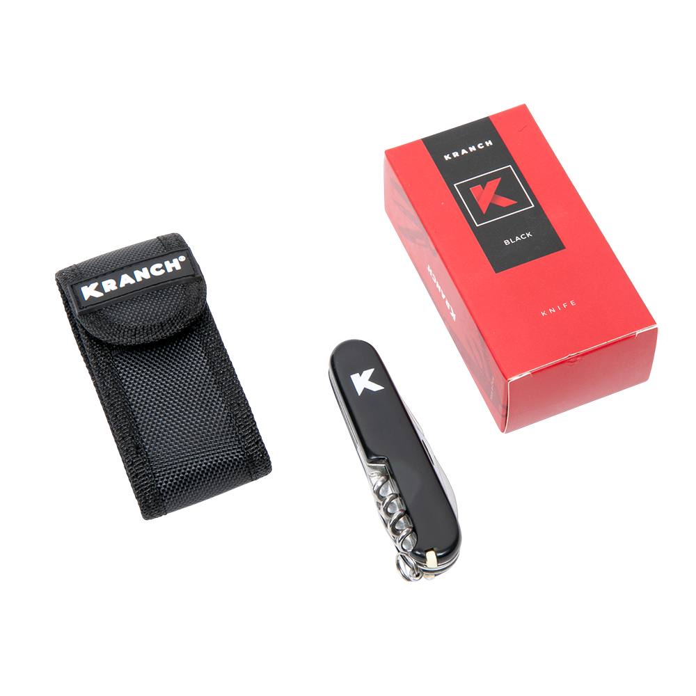 Нож складной туристический Kranch В-106, black. Фото №3