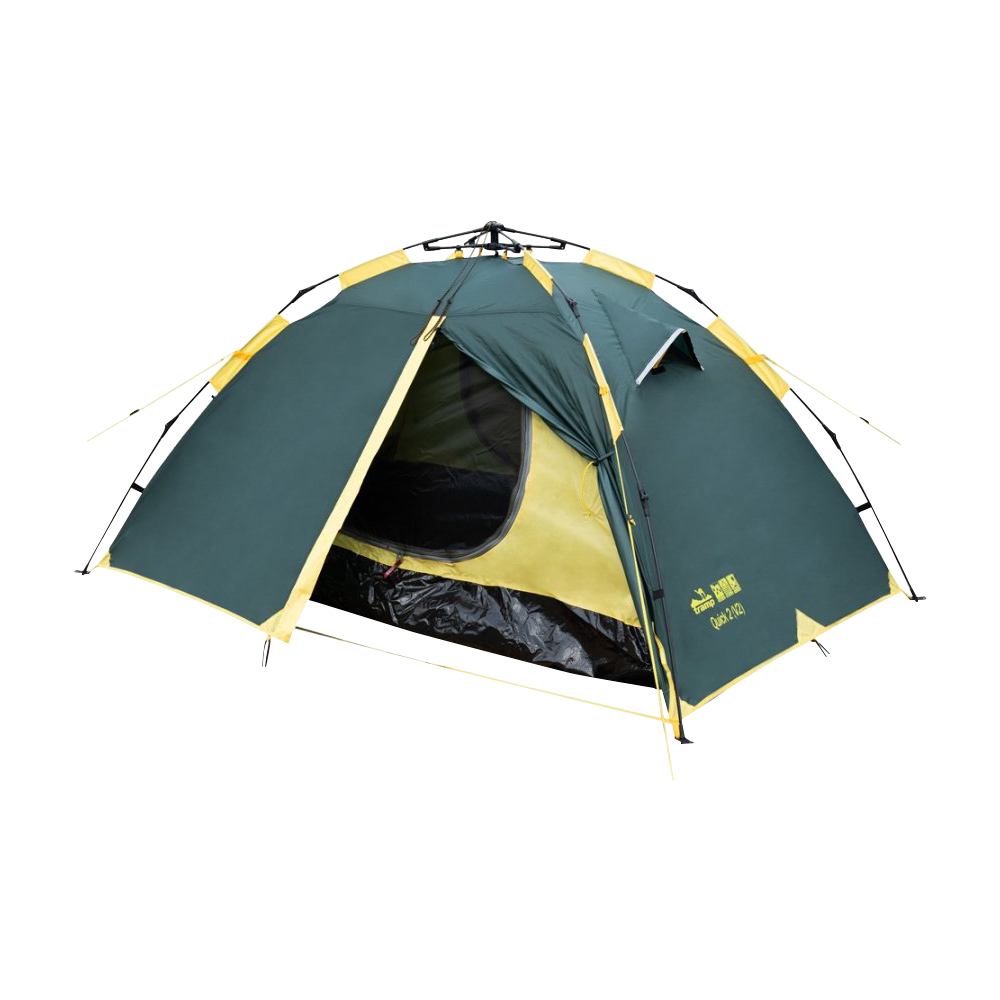 Палатка Tramp Quick 2 (V2) (Зеленый). Фото №1