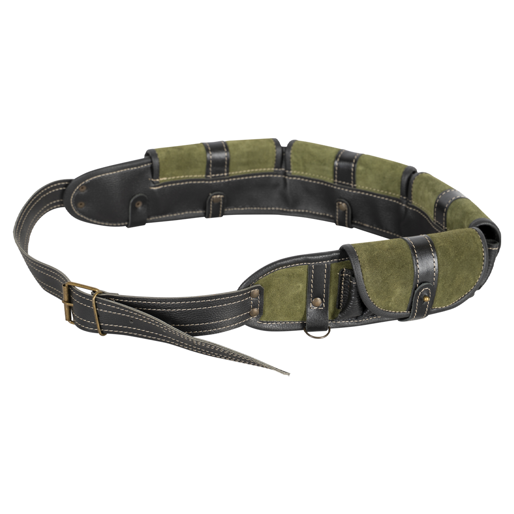 Патронташ №24 на 24 патрона (12 калибра) закрытый, натуральная кожа, искуственная кожа (ИП Шунина). Фото №3 Патронташ №24 на 24 патрона (12 калибра) закрытый, натуральная кожа, искуственная кожа (ИП Шунина). Фото №3