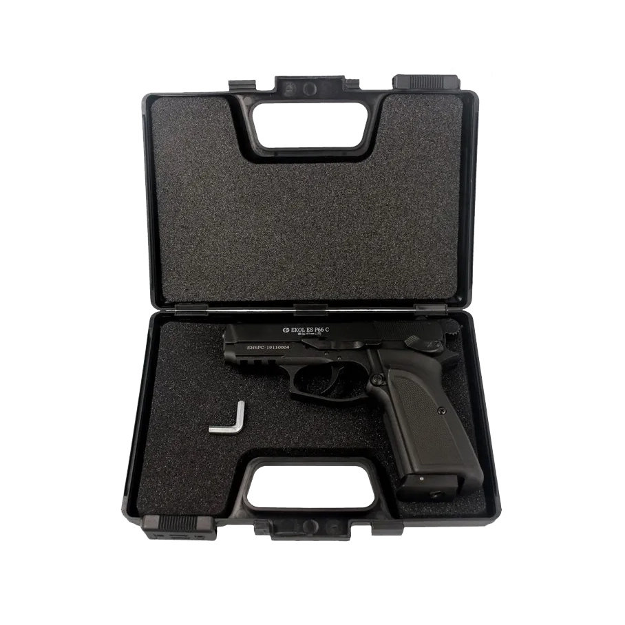 Пистолет пневматический EKOL 66 C Black, (металл) калибр 4,5 мм, 3 Дж. Фото №4