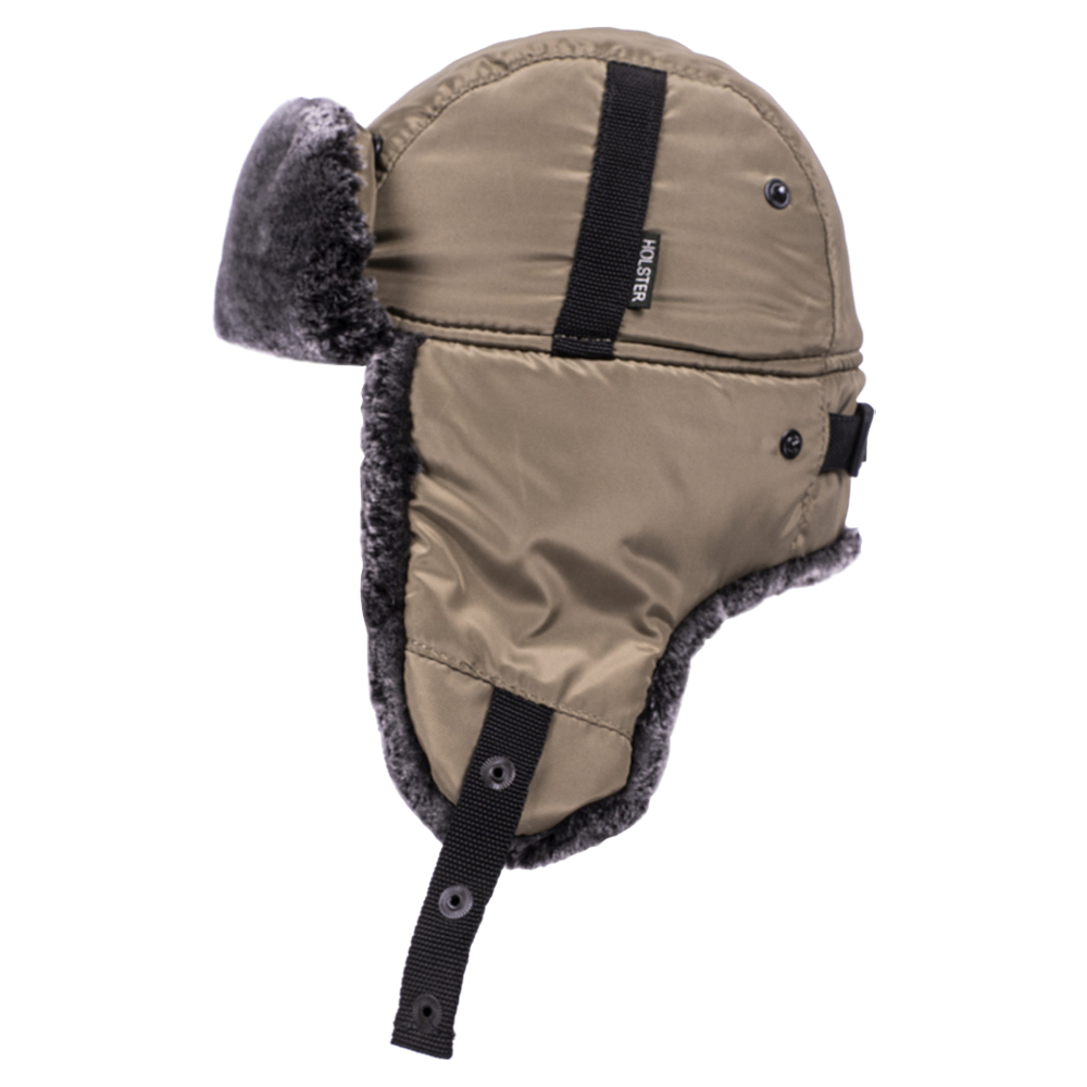 Шапка ушанка с мех.опушкой (курточная ткань, олива) (61-62) (Хольстер). Фото №3 Шапка ушанка с мех.опушкой (курточная ткань, олива) (61-62) (Хольстер). Фото №3