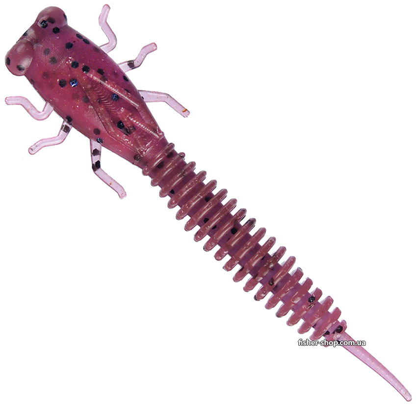Приманка силиконовая Fanatik X-Larva 3" 75мм, (6шт. упак.) цвет 021. Фото №1
