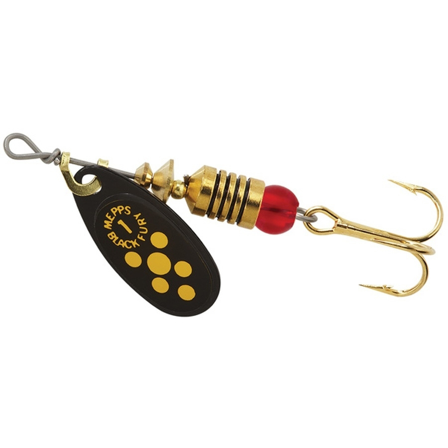 Блесна Mepps Black Fury 2 Cooper-Yellow 6,5г. Фото №1